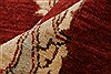 Pishavar Red Square Hand Knotted 89 X 97 Area Rug 250-21646 Thumb 4