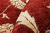 Pishavar Red Square Hand Knotted 89 X 97 Area Rug 250-21646 Thumb 5