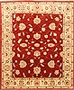 Pishavar Red Square Hand Knotted 89 X 97 Area Rug 250-21646 Thumb 0