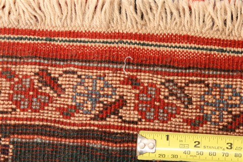 Heriz Red Hand Knotted 81 X 92 Area Rug 100-21647 Image 6