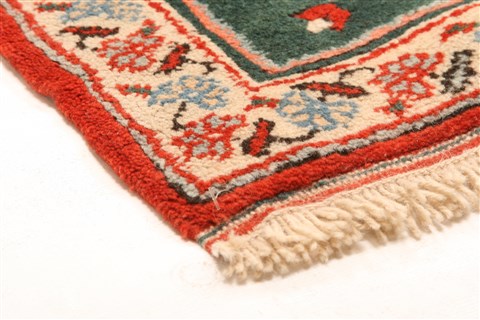 Heriz Red Hand Knotted 81 X 92 Area Rug 100-21647 Image 7