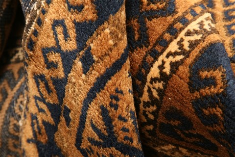 Baluch Yellow Hand Knotted 69 X 113 Area Rug 100-21651 Image 9