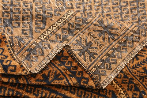 Baluch Yellow Hand Knotted 69 X 113 Area Rug 100-21651 Image 15