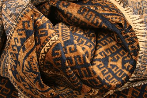 Baluch Yellow Hand Knotted 69 X 113 Area Rug 100-21651 Image 12