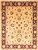 Pishavar Beige Hand Knotted 81 X 106  Area Rug 250-21653 Thumb 0