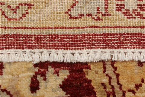 Pishavar Red Hand Knotted 73 X 108 Area Rug 250-21656 Image 14
