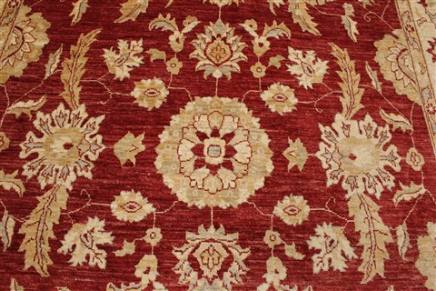 Pishavar Red Hand Knotted 73 X 108 Area Rug 250-21656 Image 17