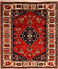 Kazak Red Hand Knotted 90 X 109  Area Rug 100-21661 Thumb 0