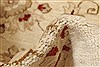 Pishavar Beige Hand Knotted 82 X 99 Area Rug 250-21664 Thumb 3