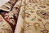 Pishavar Beige Hand Knotted 82 X 99 Area Rug 250-21664 Thumb 8