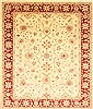 Pishavar Beige Hand Knotted 82 X 99 Area Rug 250-21664 Thumb 0