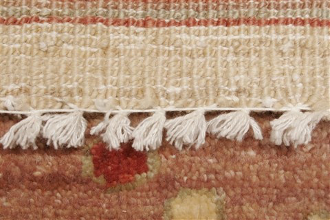 Pishavar Beige Hand Knotted 78 X 910 Area Rug 250-21667 Image 14