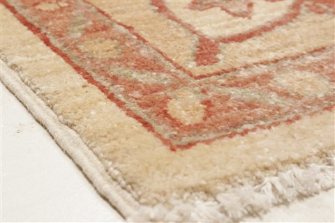 Pishavar Beige Hand Knotted 78 X 910 Area Rug 250-21667 Image 20