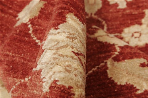 Pishavar Brown Hand Knotted 83 X 100 Area Rug 250-21670 Image 1