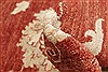Pishavar Brown Hand Knotted 83 X 100 Area Rug 250-21670 Thumb 4