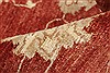 Pishavar Brown Hand Knotted 83 X 100 Area Rug 250-21670 Thumb 5