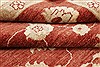 Pishavar Brown Hand Knotted 83 X 100 Area Rug 250-21670 Thumb 9
