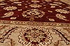 Pishavar Red Square Hand Knotted 89 X 96  Area Rug 250-21672 Thumb 17