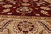 Pishavar Red Square Hand Knotted 89 X 96 Area Rug 250-21672 Thumb 17