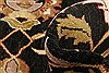Pishavar Black Hand Knotted 82 X 100 Area Rug 250-21676 Thumb 1
