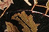 Pishavar Black Hand Knotted 82 X 100 Area Rug 250-21676 Thumb 4