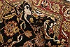 Pishavar Black Hand Knotted 82 X 100  Area Rug 250-21676 Thumb 6