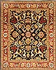 Pishavar Black Hand Knotted 82 X 100  Area Rug 250-21676 Thumb 0