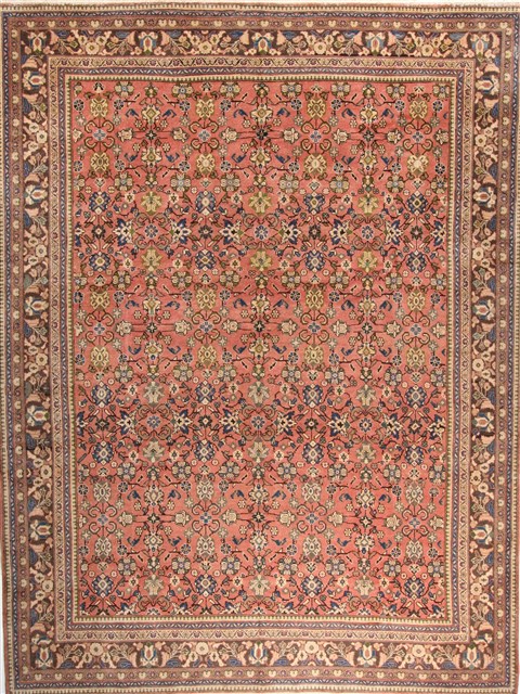Arak Purple Hand Knotted 100 X 130  Area Rug 300-21698 Image 0