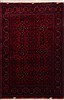 Khan Mohammadi Red Hand Knotted 35 X 410  Area Rug 100-21709 Thumb 0
