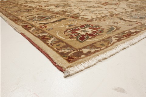 Chobi Beige Hand Knotted 710 X 93 Area Rug 250-21711 Image 20