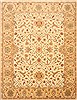 Chobi Beige Hand Knotted 81 X 106  Area Rug 250-21715 Thumb 0