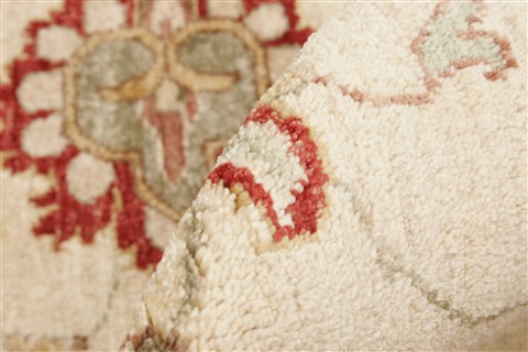 Pishavar Beige Hand Knotted 710 X 98 Area Rug 250-21717 Image 5