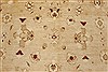 Pishavar Beige Hand Knotted 83 X 99 Area Rug 250-21720 Thumb 14