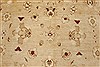 Pishavar Beige Hand Knotted 83 X 99  Area Rug 250-21720 Thumb 14