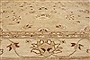 Pishavar Beige Hand Knotted 83 X 99  Area Rug 250-21720 Thumb 15