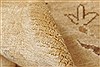 Pishavar Beige Hand Knotted 83 X 99 Area Rug 250-21720 Thumb 1