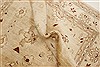 Pishavar Beige Hand Knotted 83 X 99 Area Rug 250-21720 Thumb 5