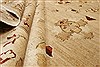 Pishavar Beige Hand Knotted 83 X 99 Area Rug 250-21720 Thumb 7