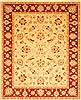 Pishavar Beige Hand Knotted 81 X 100  Area Rug 250-21721 Thumb 0