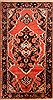 Bakhtiar Red Runner Hand Knotted 55 X 102  Area Rug 100-21722 Thumb 0