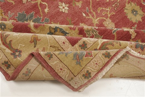 Chobi Red Hand Knotted 84 X 107 Area Rug 250-21724 Image 10