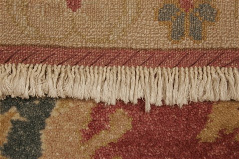 Chobi Red Hand Knotted 84 X 107 Area Rug 250-21724 Image 12