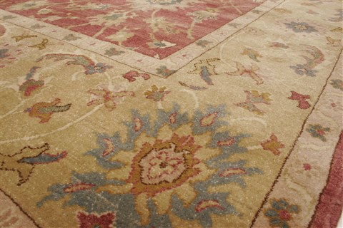 Chobi Red Hand Knotted 84 X 107 Area Rug 250-21724 Image 14