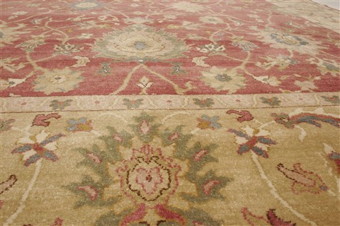 Chobi Red Hand Knotted 84 X 107 Area Rug 250-21724 Image 15