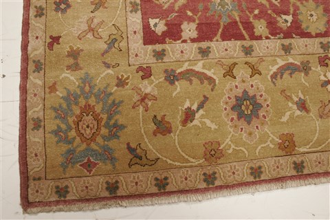 Chobi Red Hand Knotted 84 X 107 Area Rug 250-21724 Image 16