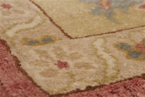 Chobi Red Hand Knotted 84 X 107 Area Rug 250-21724 Image 17