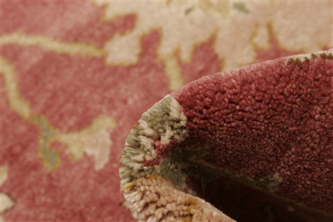 Chobi Red Hand Knotted 84 X 107 Area Rug 250-21724 Image 2