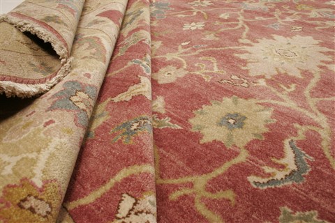 Chobi Red Hand Knotted 84 X 107 Area Rug 250-21724 Image 5
