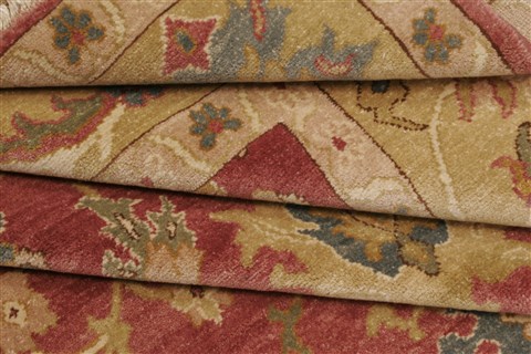 Chobi Red Hand Knotted 84 X 107 Area Rug 250-21724 Image 7