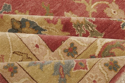 Chobi Red Hand Knotted 84 X 107 Area Rug 250-21724 Image 9